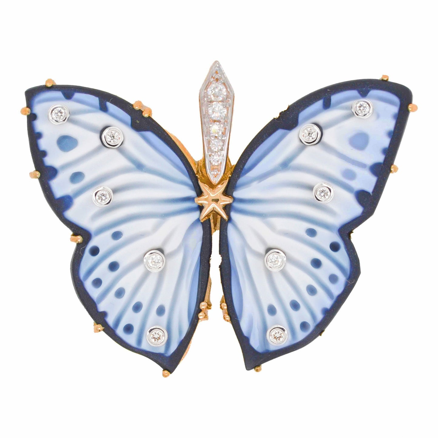 Butterfly Diamond Pendant