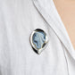 agate cameo brooch 