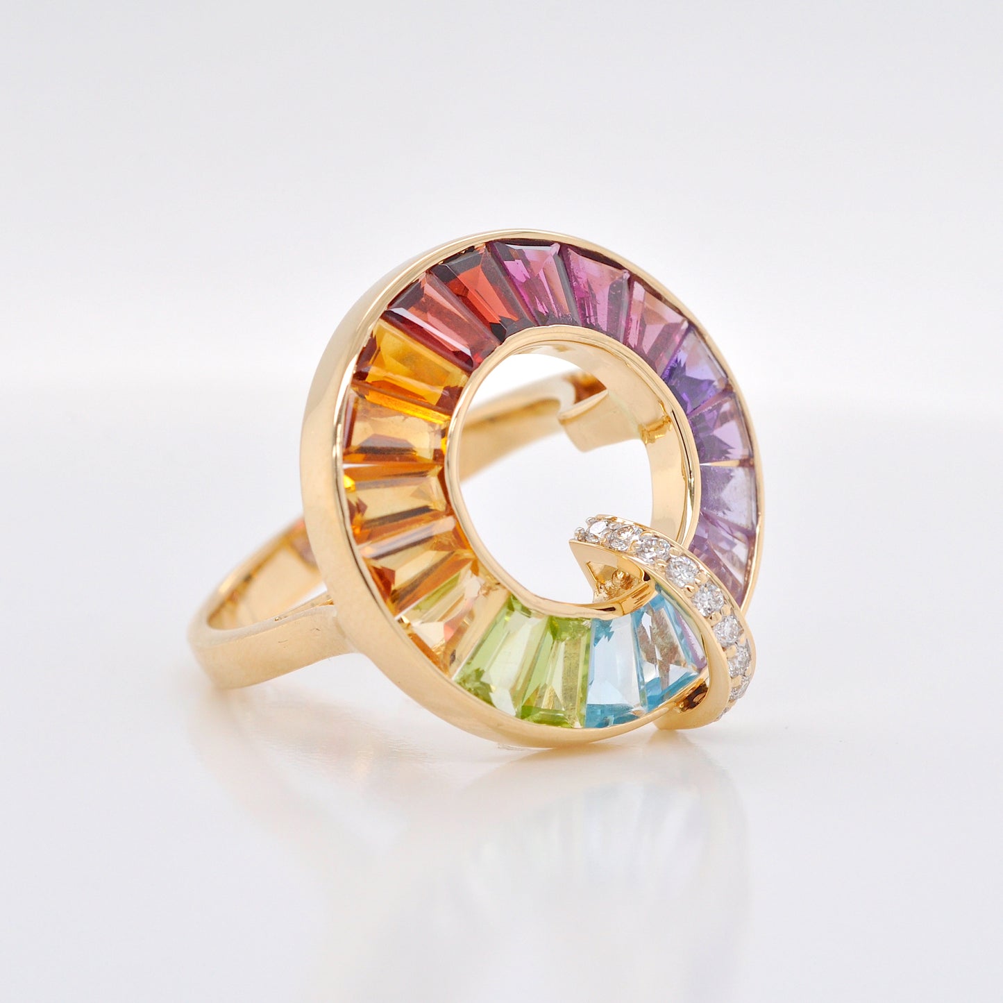 rainbow ring 
