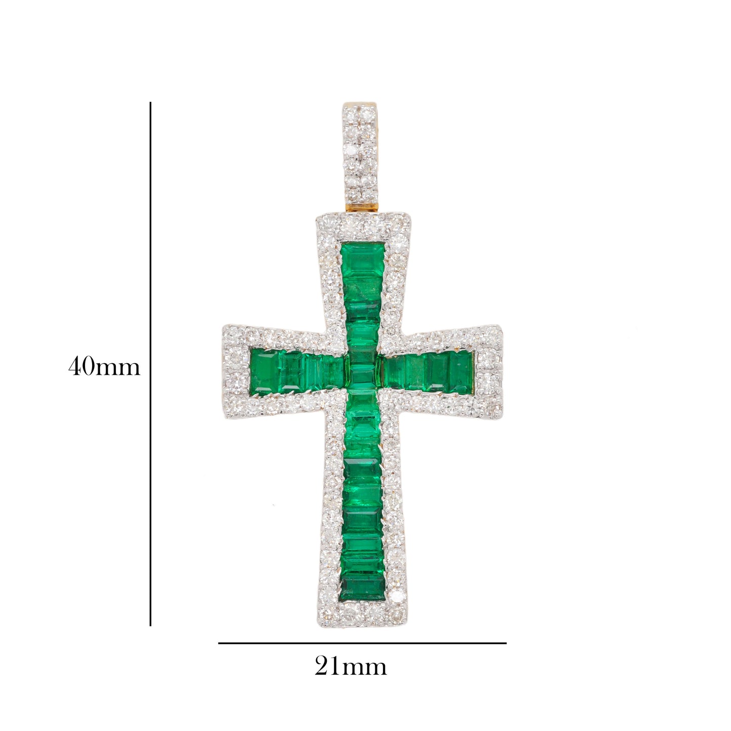 Diamond Emerald Pendant
