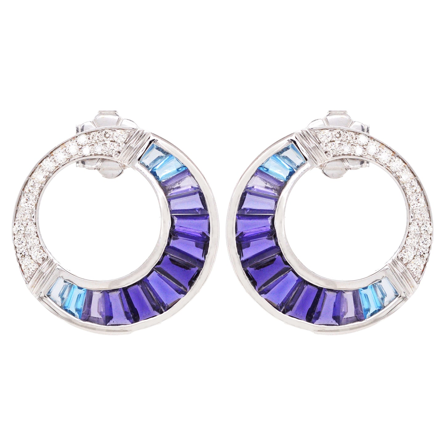 iolite topaz earrings
cleopatra earrings