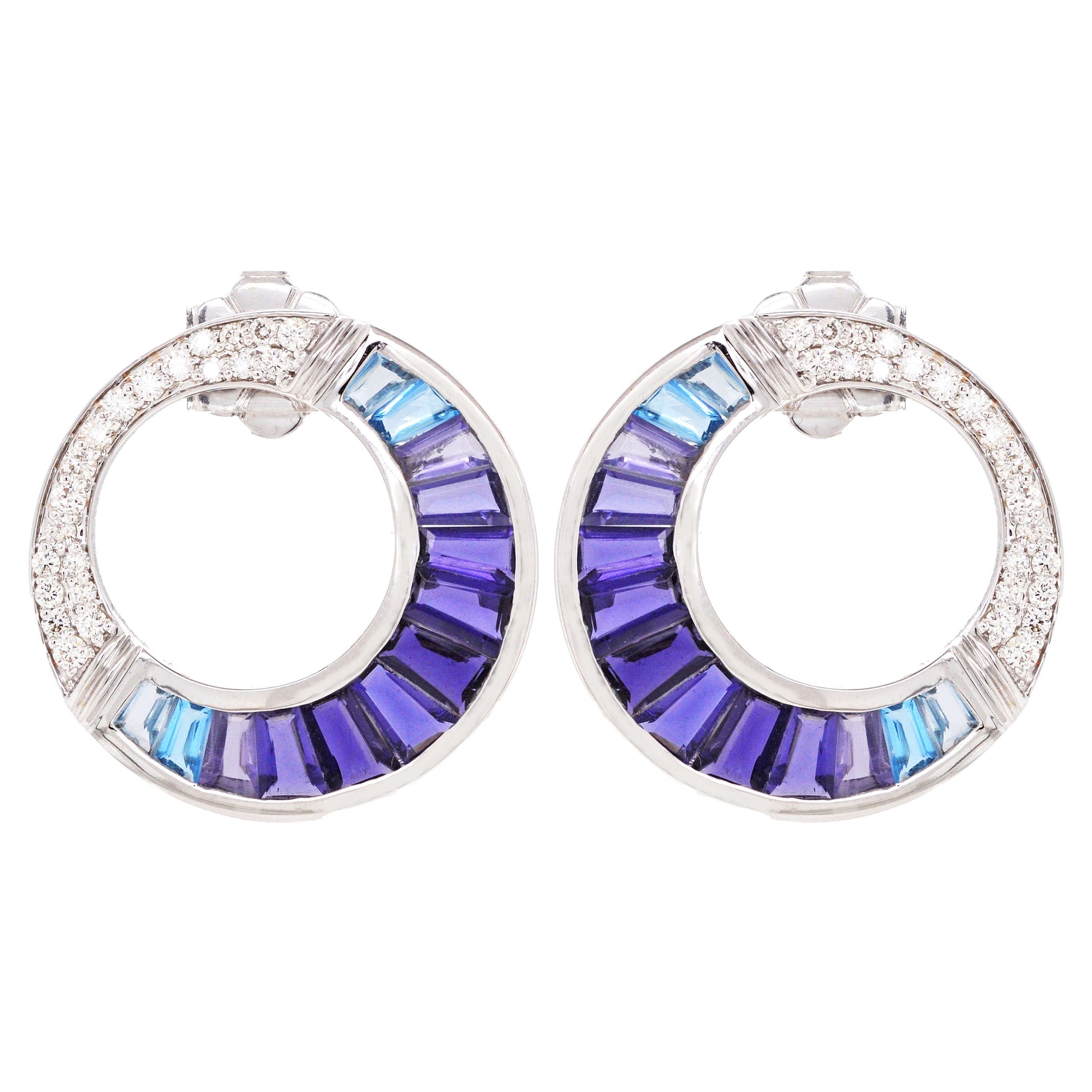 iolite topaz earrings
cleopatra earrings