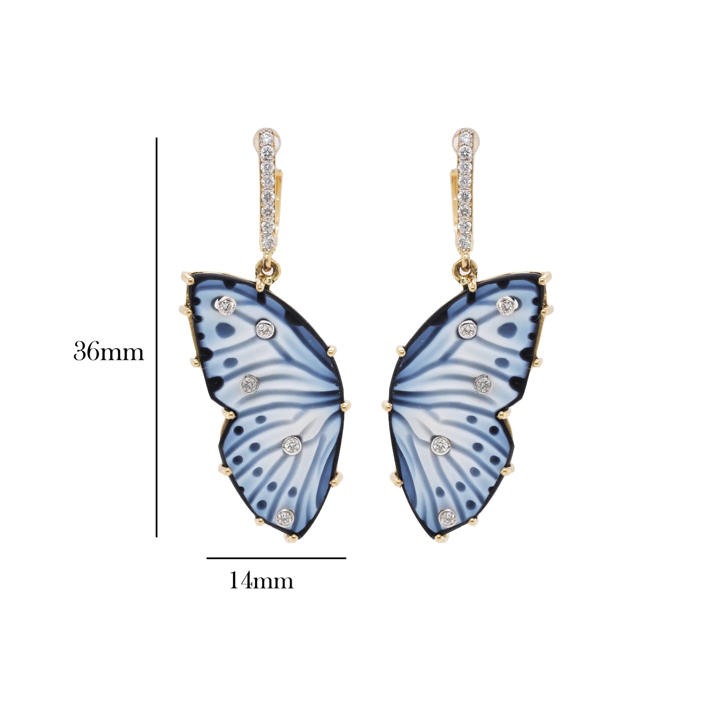 Butterfly Dangle Earrings